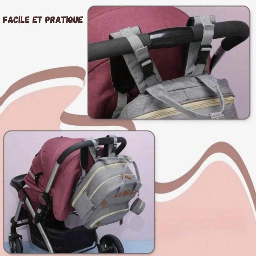 Sac à Dos à Langer - Confortable et Multifonctionnel | BabyNest™