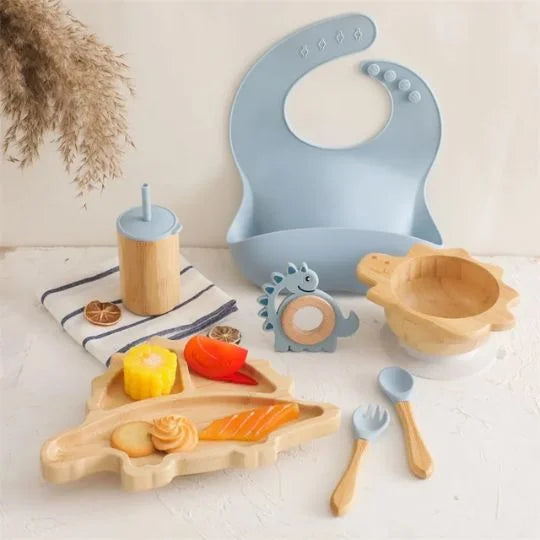 COFFRET REPAS BEBE | DINOBAMBOU JOYSET™ - vue 16 — détail produit
