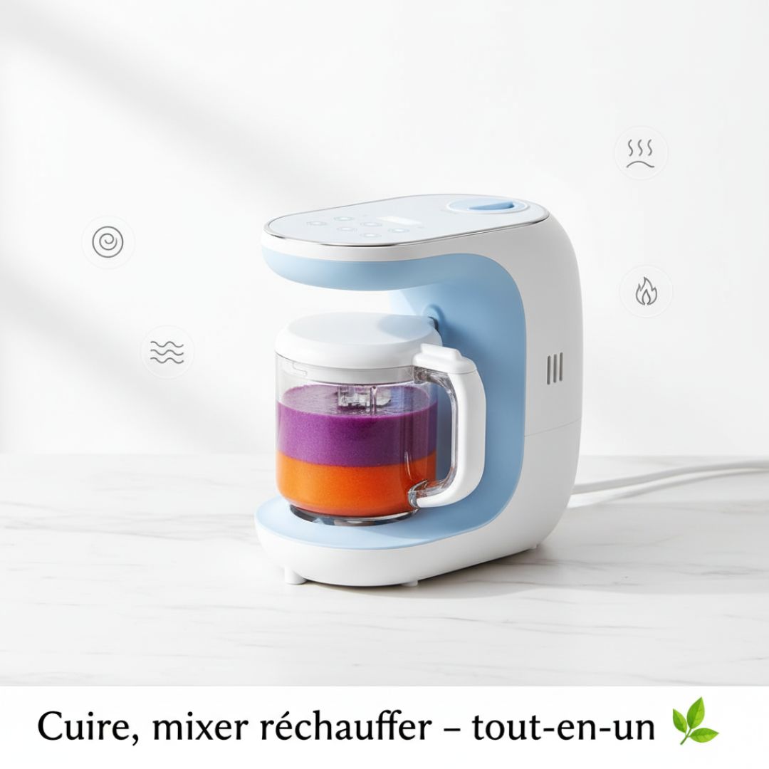 BabyChef DuoCare™ – Robot multifonction compact & intuitif