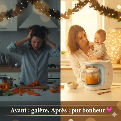 BabyChef DuoCare™ – Robot multifonction compact & intuitif