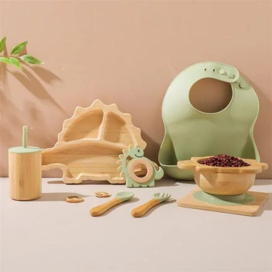 COFFRET REPAS BEBE | DINOBAMBOU JOYSET™ - vue 18 — détail produit
