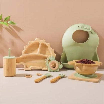 COFFRET REPAS BEBE | DINOBAMBOU JOYSET™ - vue 18 — détail produit