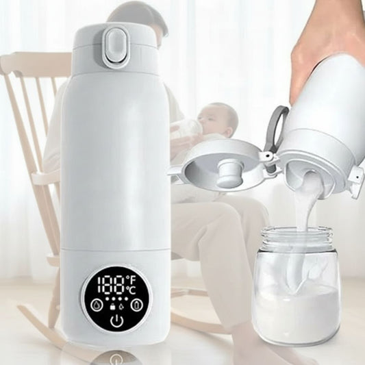 MilkGo Sense™ – Chauffe-biberon portable précis & sans fil