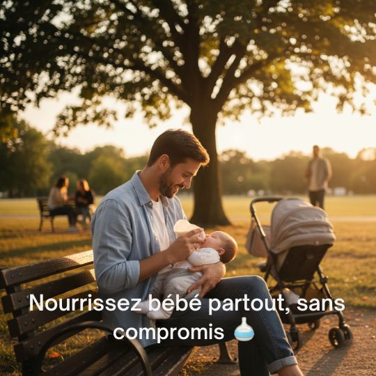 Biberon en Silicone  | Como Tomo™, Transition Allaitement et Nomadisme en Douceur