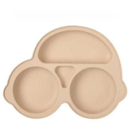 Assiette bébé ventouse | AutoMiam™ - vue principale — allaitement et repas bébé serein