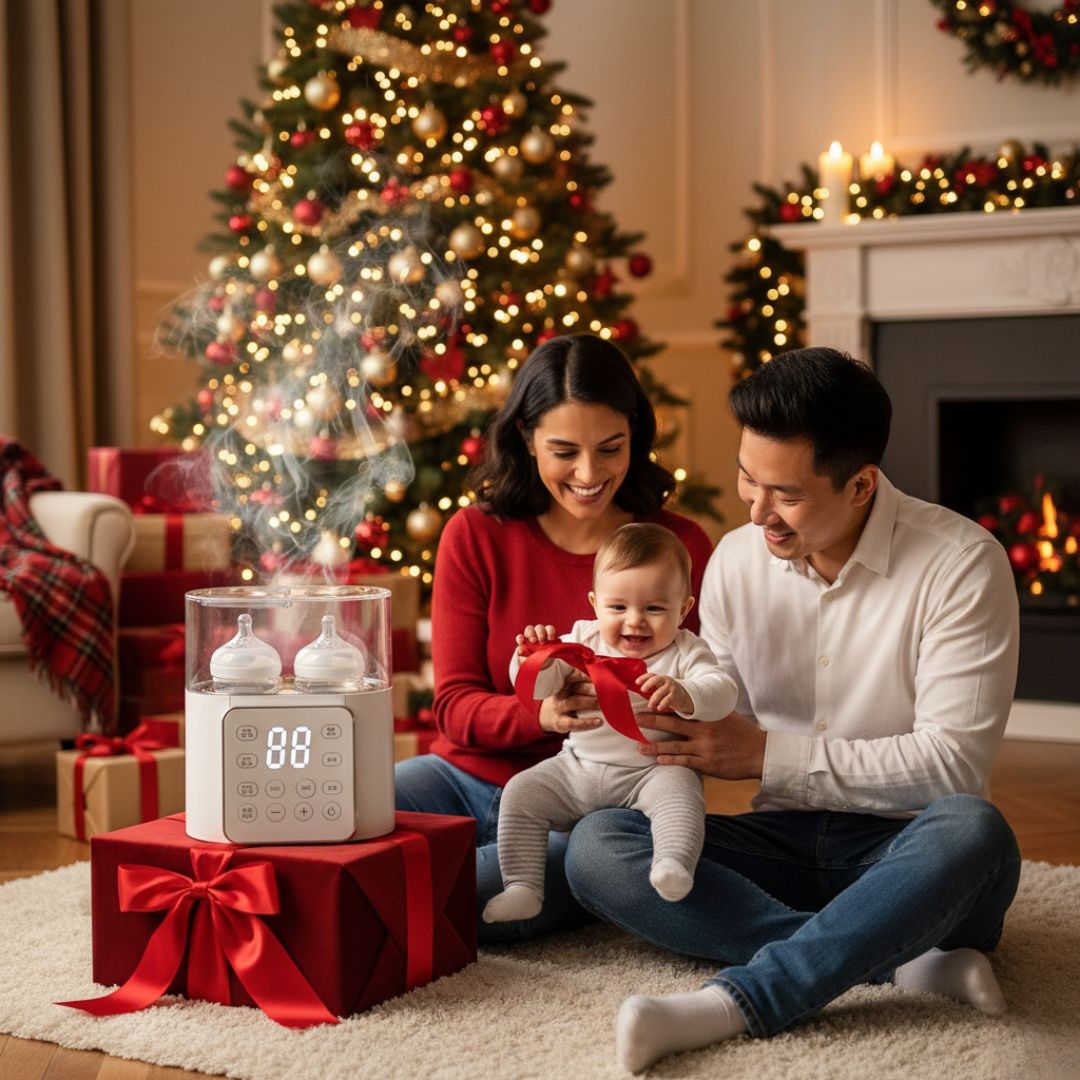 DuoSmart 9-en-1™ | Le Stérilisateur et Chauffe Biberons Ultime pour Parents Organisés