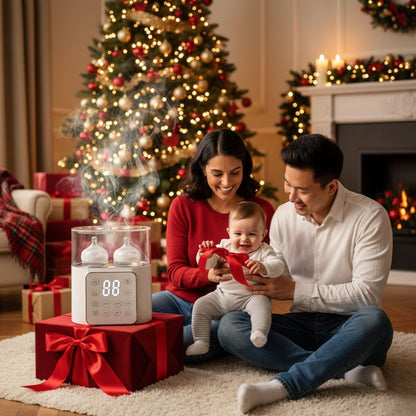 DuoSmart 9-en-1™ | Le Stérilisateur et Chauffe Biberons Ultime pour Parents Organisés