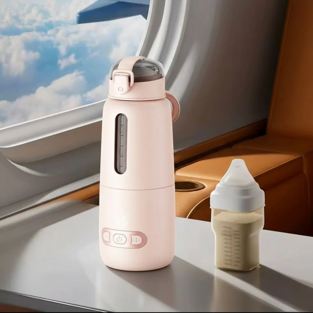 LactiGo™ ThermoCup – Chauffe-biberon nomade, sûr et élégant - vue principale | Premiers Pas Sereins