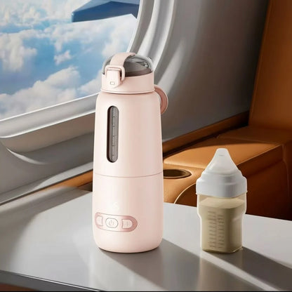 LactiGo™ ThermoCup – Chauffe-biberon nomade, sûr et élégant - vue principale | Premiers Pas Sereins