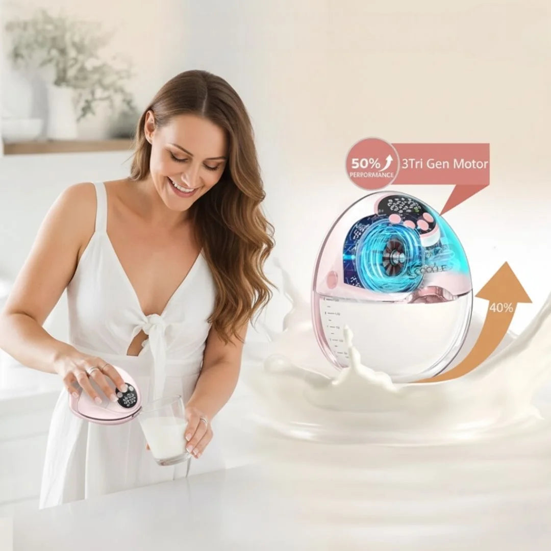 LactiSoft Curve™ – tire-lait mains libres, discret et cha… - présentation des coloris disponibles