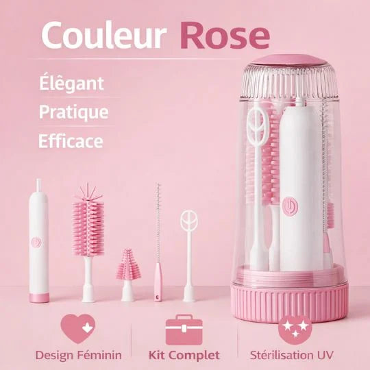 Kit nettoyage biberon - vue principale | Premiers Pas Sereins