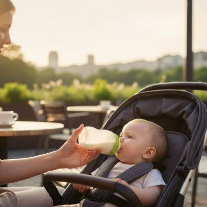 Biberon en Silicone  | Como Tomo™, Transition Allaitement et Nomadisme en Douceur