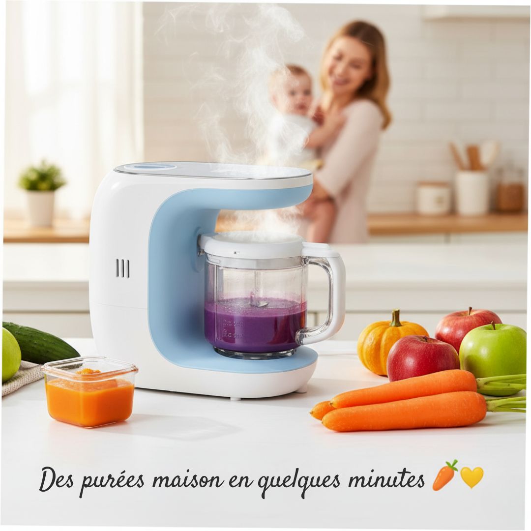 BabyChef DuoCare™ – Robot multifonction compact & intuitif