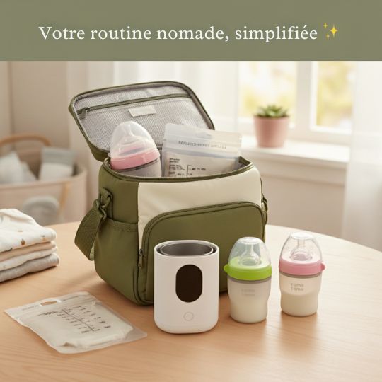 Biberon en Silicone  | Como Tomo™, Transition Allaitement et Nomadisme en Douceur