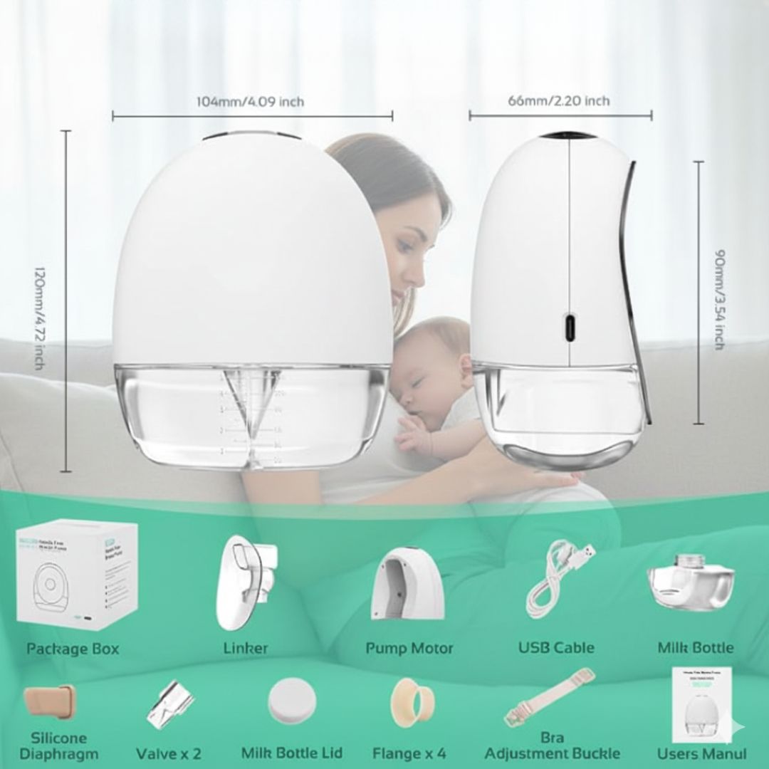 FreeMove Duo™ – tire lait double electrique mains libres, ultra discret