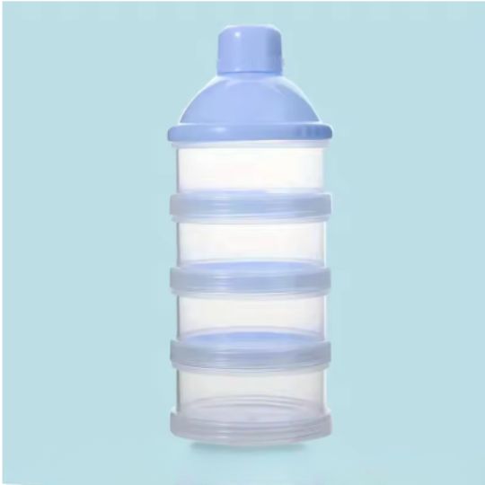 Boîte doseuse lait DoseaStack™ – 4 compartiments empilables & bec verseur propre