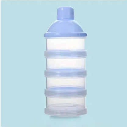 Boîte doseuse lait DoseaStack™ – 4 compartiments empilables & bec verseur propre