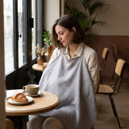 Cape pour allaitement - LinenDoux™
