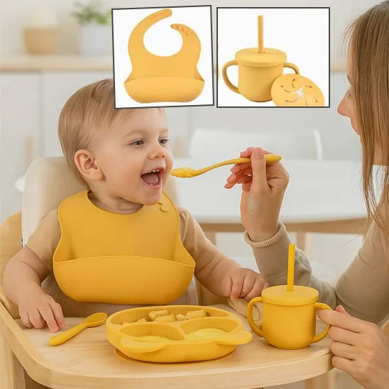 Vaisselle Bébé Écologique | EcoBambino - mise en situation d'usage