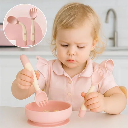 Couverts ergonomiques pour bébé | BabyMiam