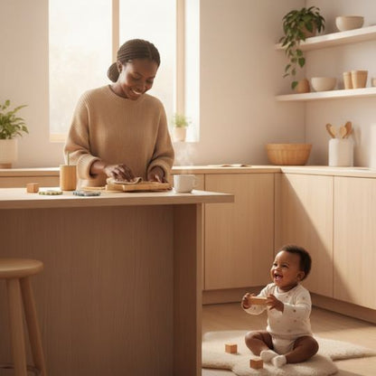 DinoBambou JoySet™ – Coffret repas bébé en bambou, ventouse puissante