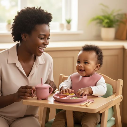 MeloMeal™ – Set repas silicone bébé 6 pièces