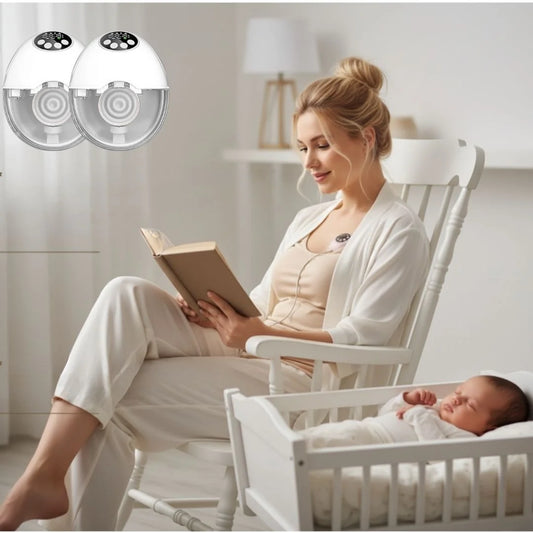 FreeWarm Duo™ – Tire-lait mains libres, double & chauffant - vue principale | Premiers Pas Sereins
