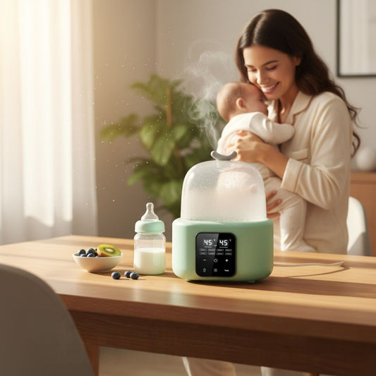 BiberFlash™ : Le chauffe biberon et stérilisateur qui réinvente vos routines avec bébé