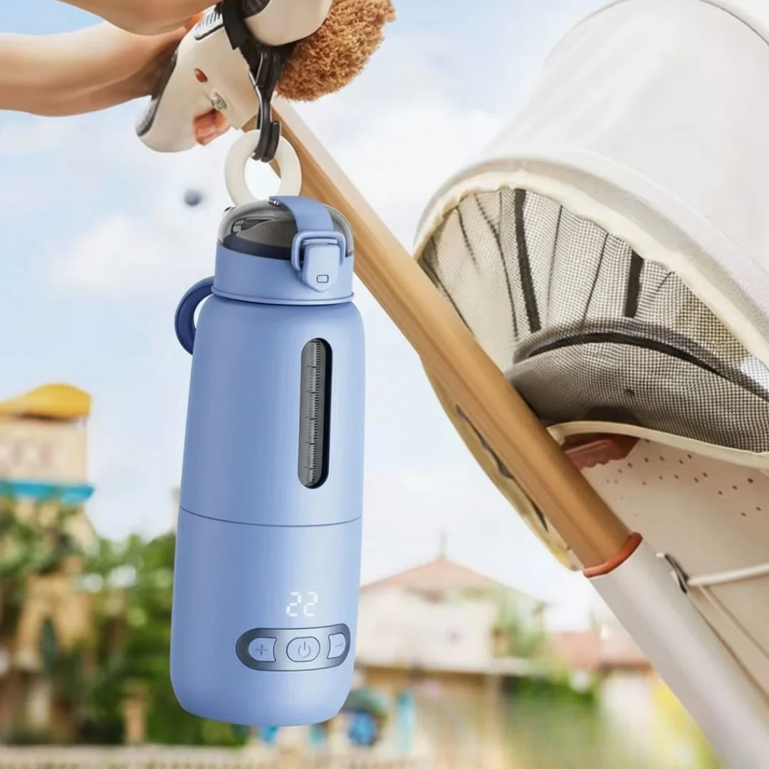 LactiGo™ ThermoCup – Chauffe-biberon nomade, sûr et élégant - détail matière et finitions | Premiers Pas Sereins