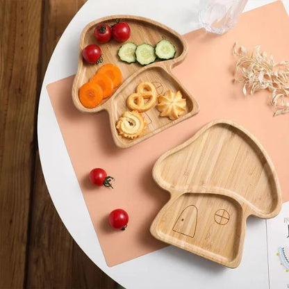 ASSIETTE BAMBOU BEBE | MUSHROOMYMEAL™ - mise en situation d'usage