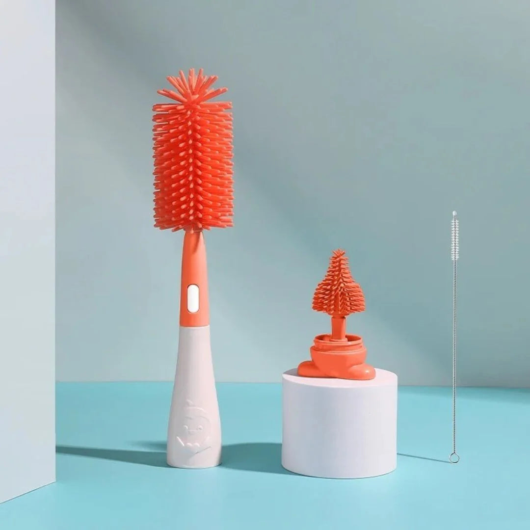 Brosse Nettoyante Biberon | CleanEase™ - vue de détail produit