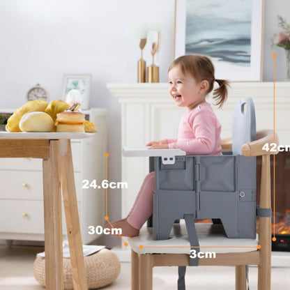 Fold&Go DuoSeat™ – Rehausseur de chaise pliable et nomade