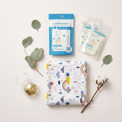 Cape d'allaitement | Kit Sortie Sereine™ — cape, sein & sachets
