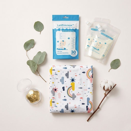 Cape d'allaitement | Kit Sortie Sereine™ — cape, sein & sachets
