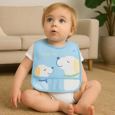 Bavoir bébé imperméable - coloris disponibles | Premiers Pas Sereins