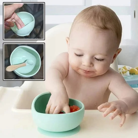 Assiette bébé anti-dérapante | BabyBowl - vue de détail produit