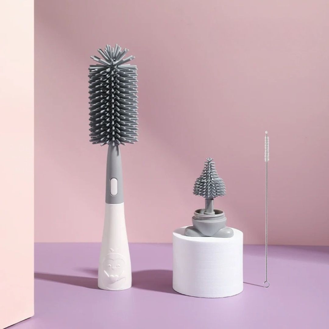 Brosse Nettoyante Biberon CleanEase™ – Hygiène Parfaite & Douceur Garantie
