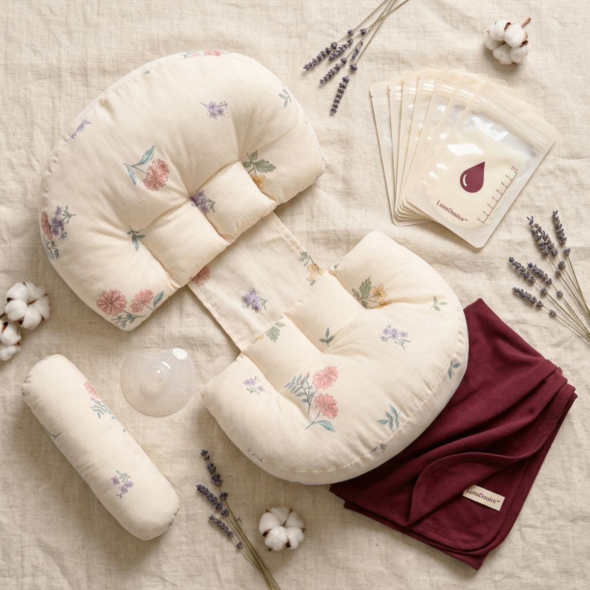 Coussin pour femmes enceintes | LunaDouce™ — grossesse & allaitement