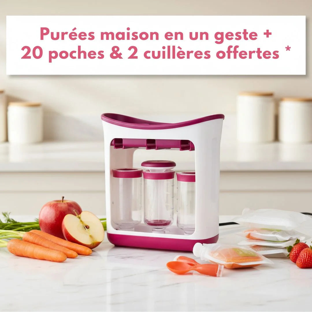 Distributeur de purées BabySqueeze™ – Purées maison en un… - vue angle supplémentaire