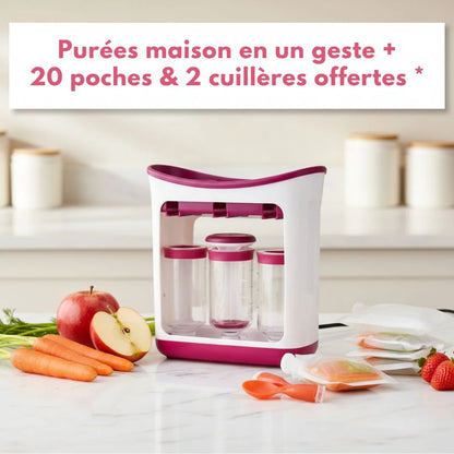 Distributeur de purées BabySqueeze™ – Purées maison en un… - vue angle supplémentaire