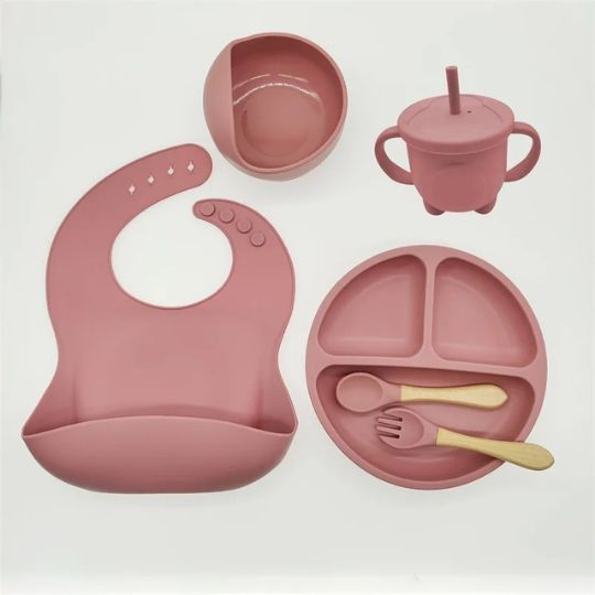 MeloMeal™ – Set repas silicone bébé 6 pièces