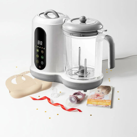 NutriBaby ProSteam™ – Robot cuiseur 4-en-1 compact et intuitif - vue principale | Premiers Pas Sereins