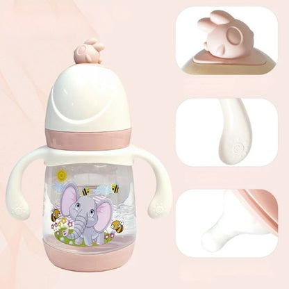 BunnySipJoy™ – Le biberon anti-colique qui fait sourire bébé