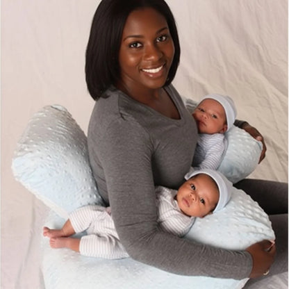 Coussin d’allaitement jumeaux 6-en-1 – Confort total pour mama… - vue de détail | Premiers Pas Sereins