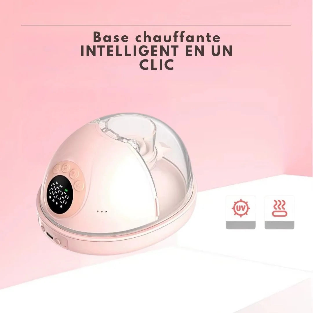 LactiSoft Curve™ – tire-lait mains libres, discret et cha… - détail accessoires inclus