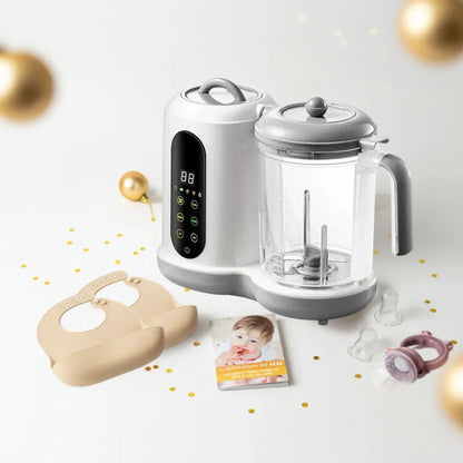 NutriBaby ProSteam™ – Robot cuiseur 4-en-1 compact et int… - présentation des coloris disponibles