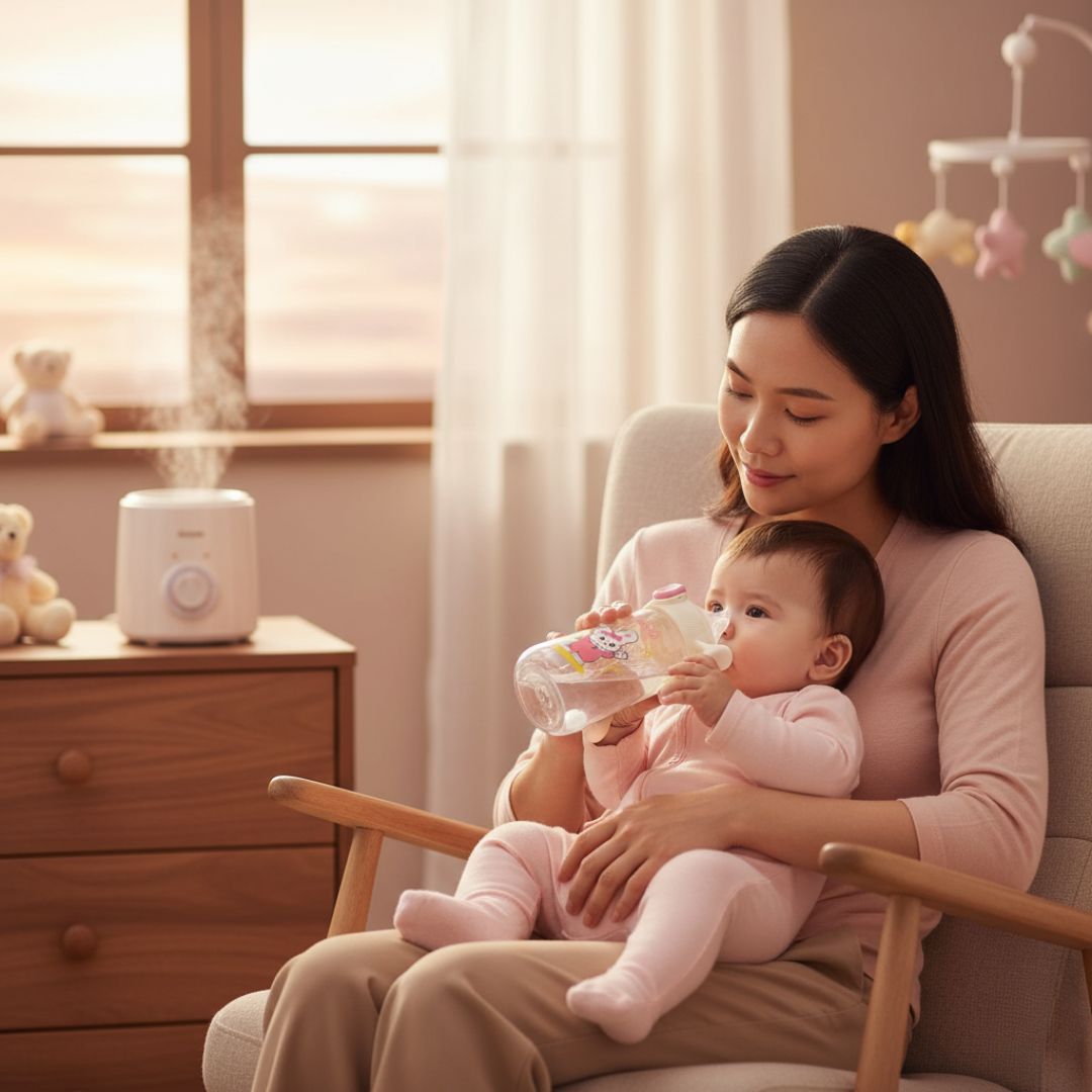 CalmiFlow™ – Biberon anti-colique avec poignées et tétine souple