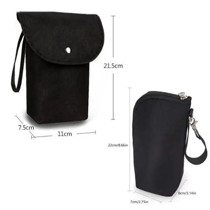 TwinGo Travel™ – Duo malin : sac isotherme biberon & sac à couches