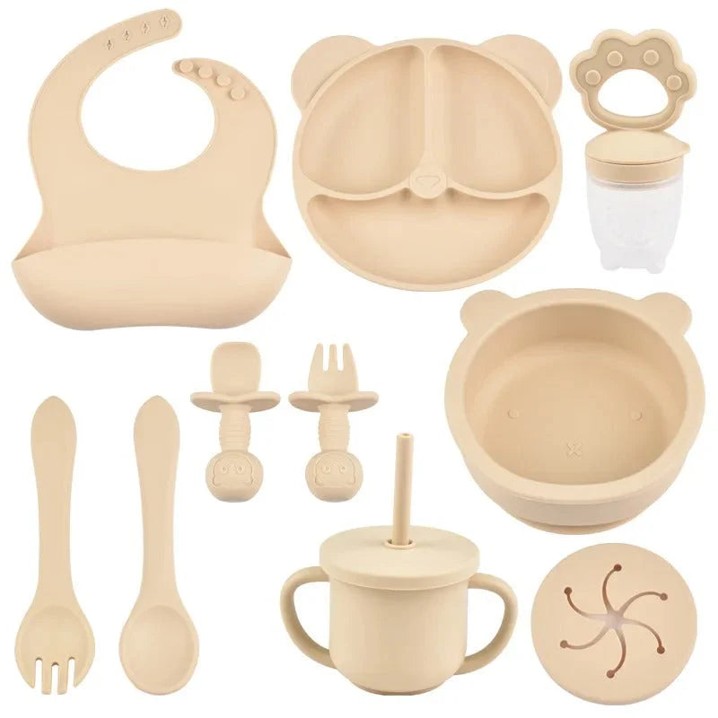 Vaisselle Bébé Écologique | EcoBambino - détail accessoires inclus