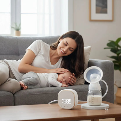 DuoFlow Sense™ – Tire-lait électrique double pompage, doux & e… - vue principale | Premiers Pas Sereins